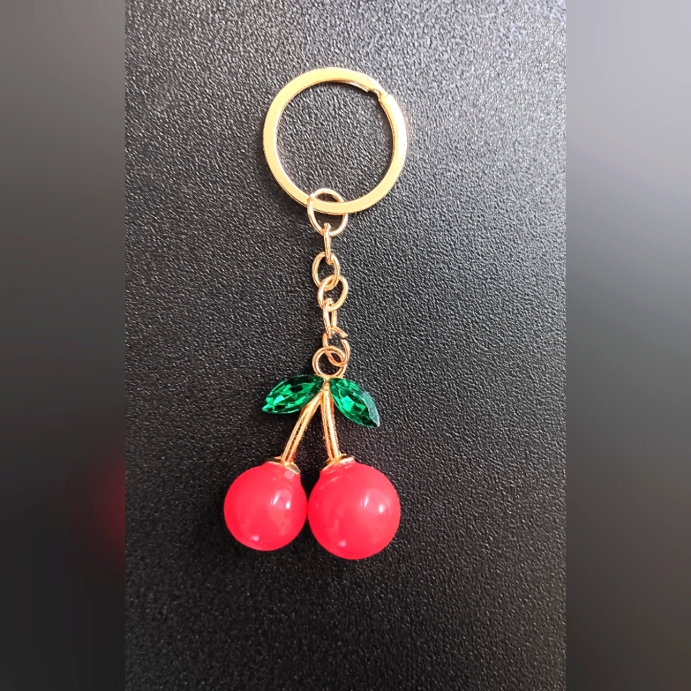 Cherry Keychain